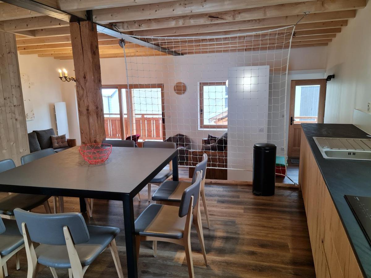 La Maizon Du Bois - Le Haut Appartement De 130 M2 - Le Bas Appartement De 70 M2 La Plagne Esterno foto